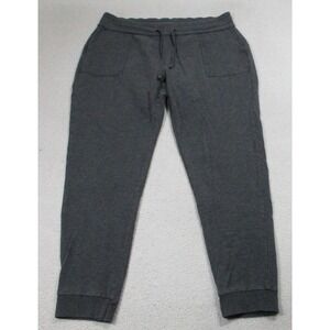 Cariloha BambooFit Pants Mens Large Gray Joggers Sweatpants Organic Cotton Soft